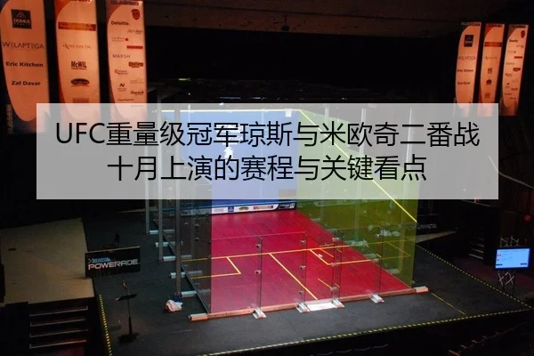 UFC重量级冠军琼斯与米欧奇二番战十月上演的赛程与关键看点